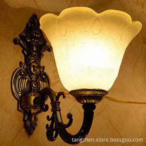 European retro style wall lamp, suitable for bedroom, passage, stair and balcony